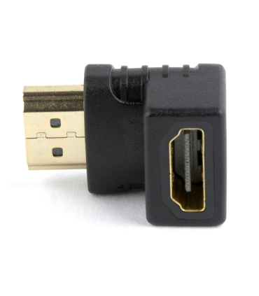 ADAPTADOR GEMBIRD HDMI HEMBRA A HDMI MACHO 90º ANGULO ABAJO